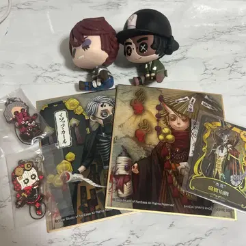 제5인격 피규어 색지 러버 참 트레이딩 카드 세트