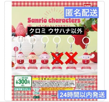 산리오 딸기 메지루시 액세서리