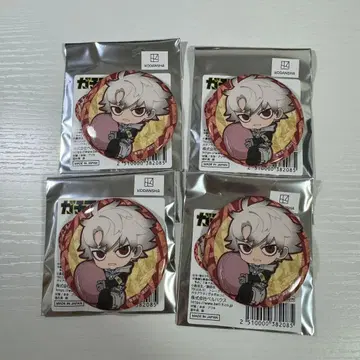 가치액터 루드 TSUTAYA 귈귈 캔뱃지 4개 세트