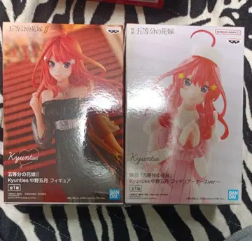 [ 1월 3일까지 ] Kyunites 나카노 사츠키 피규어 2체 세트
