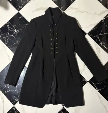 [ZARA] 나폴레옹 코트 모드 블랙 슬림