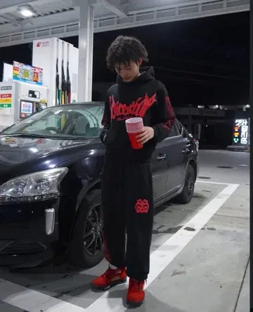 endlesmade 블랙 후디