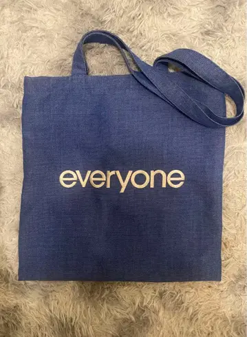 everyone 네이비 토트백 M 사이즈