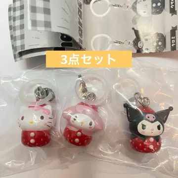산리오 딸기 마크 액세서리 키티 마이멜로디 쿠로미