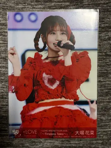 =LOVE 오바 하나 아레나 투어 2025 봉입 생사진 라이브컷