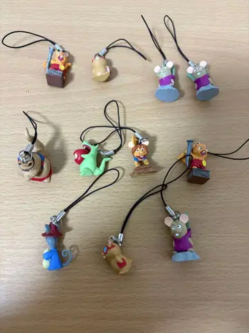 감바의 모험 피규어 마스코트 스트랩 7종 컴프 당시 물건 레트로