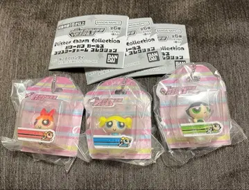 파워퍼프걸 블리스터 참 컬렉션 3종 세트