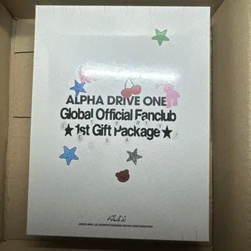 미개봉 ALPHA DRIVE ONE ALD1 팬클럽 키트