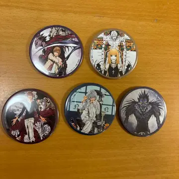 데스노트 럭키 캔뱃지 복권 묶음 판매 5세트