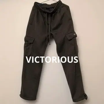 VICTORIOUS 스웨트 팬츠 모스그린