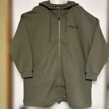 drugstore's 올리브 그린 후드티