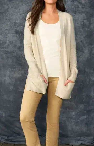 L.L.Bean 클래식 캐시미어 스웨터 M 사이즈 가디건