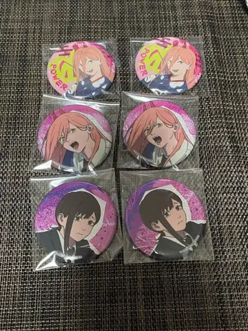 체인소 맨 글리터 캔뱃지 컬렉션 캔뱃지 파워 코베니