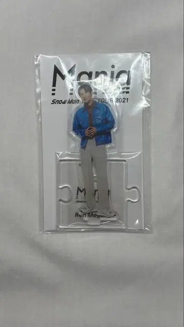 Snow Man Mania 2021 아크릴 스탠드 메구로 렌