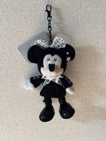 미니 봉제 인형 키링 키체인 Black style