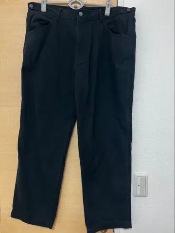 트라이안탄 블랙 데님 워크 팬츠 XL