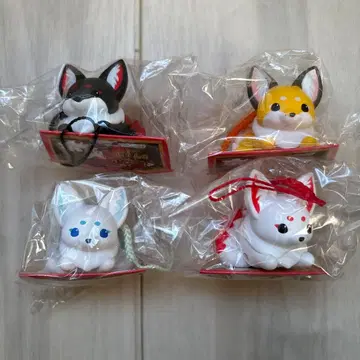 쵸콘과 큐비님 부적 방울 전 4종