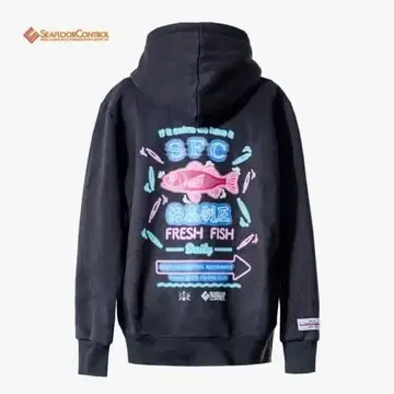 씨플로어 컨트롤 IFC x SFC 아카무츠 네온 후디 L 사이즈