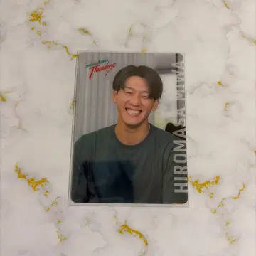 히로시마 썬더즈 미와 타이쇼 선수 포토 카드