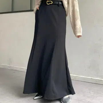 thevon I 라인 머메이드 스커트