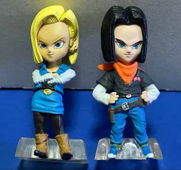 드래곤볼 어드버지 인조인간 17호 18호 2체 세트