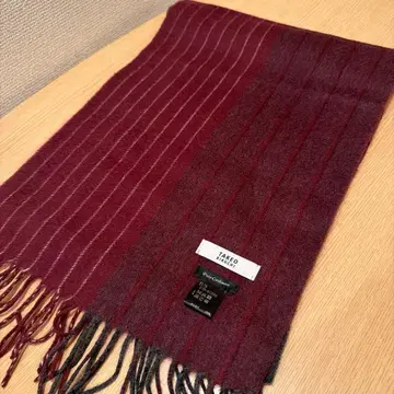 TAKEO KIKUCHI 캐시미어 머플러 캐시미어 100%