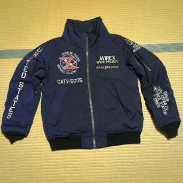 [ AVIREX ] MA-1 GT-10 밀리터리 자켓 네이비