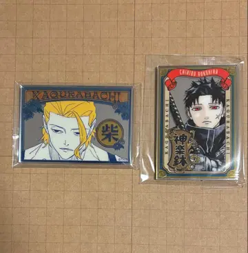 카구라바치 펍 미러풍 아크릴 스티커 치코 시바