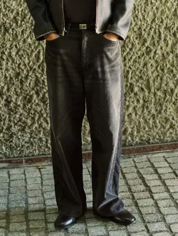 LIDNM SUNBURN AGED CORDUROY PANTS M