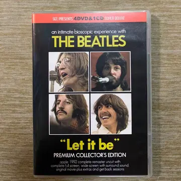 비틀즈 LET IT BE DVD & CD 5장 세트 beatles