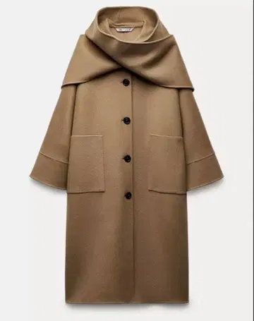 ZARA ZW Collection 울 코트 카멜