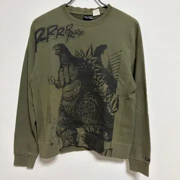 초레어 희귀 VOLCOM 고질라 콜라보 올드 맨투맨 트레이닝복