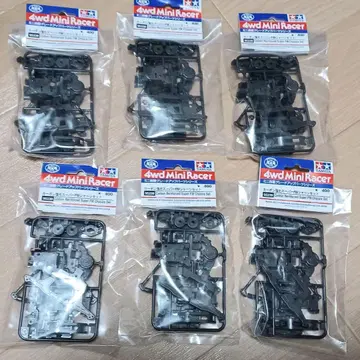 타미야 미니 사륜구동 카본 강화 슈퍼 FM 섀시 세트 x6