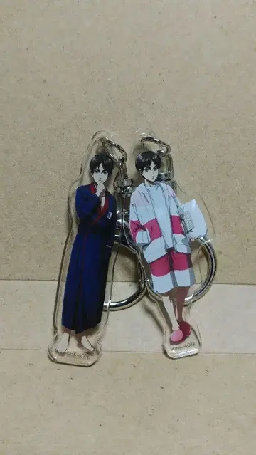 진격의 거인 엘렌 룸웨어ver. 아크릴 키링 2체 세트