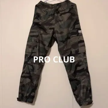 PRO CLUB 카모플라쥬 카고 팬츠