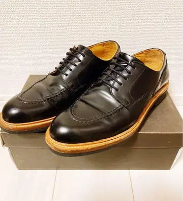 새상품급 카미난도 나노 유니버스 별주 U칩 가죽 신발 블랙 26 상당