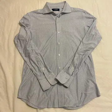 Maker's Shirt 카마쿠라 스트라이프 M 사이즈