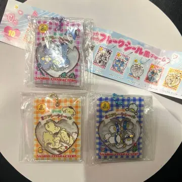 산리오 캐릭터즈 바스락 프레이크 씰풍 참