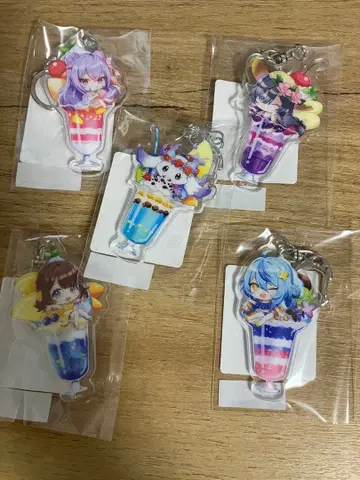 아야카키 DMM 스크래치 아크릴 키링 세트