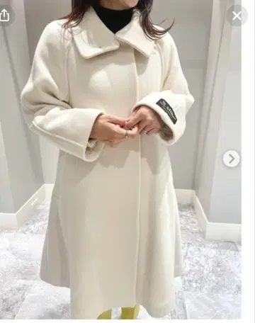 셀포드 A라인 스탠드 카라 코트