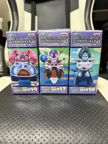 드래곤볼 피규어 3체 세트