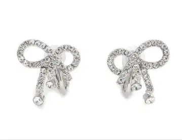 셀포드 CELFORD 비쥬 리본 귀찌 실버