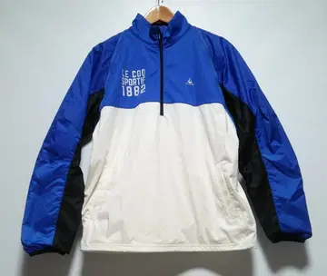 새상품급 르꼬끄 2WAY 자켓 윈드 브레이커 반팔 블루종 남자 L