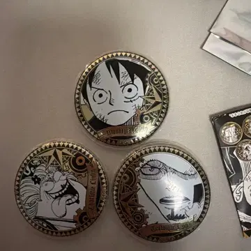 원피스 황금 배지 컬렉션 루피 로 빅맘 세트