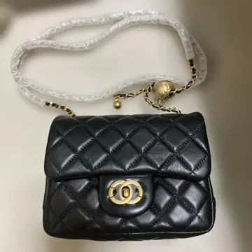 퀼팅 체인 숄더백 [새상품]