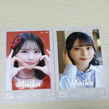 사사키 마이카 미니 포토카드 토쿠베츄 미니 포토 트레이딩 카드 이코러브