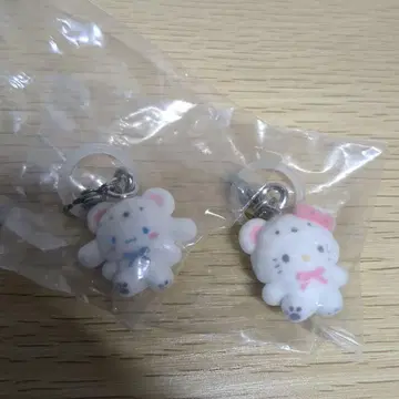 메지루시 액세서리 산리오 후와후와 스노우