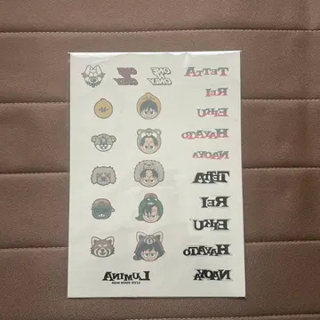 ONE N' ONLY 타투 씰