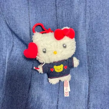 마스코트 봉제 인형 키링 헬로 키티 산리오 키티