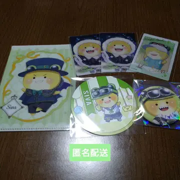 [ 익명 배송 ] 컬러풀 피치 Siva 6세트 캐릭터 굿즈